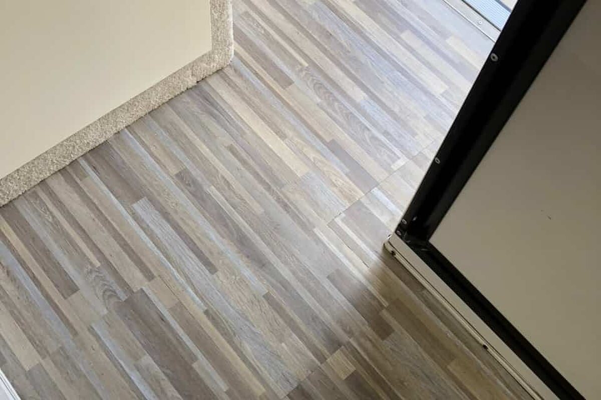 Flooring Makeover in 1/2 a Day — project photograph from The Handy Camper