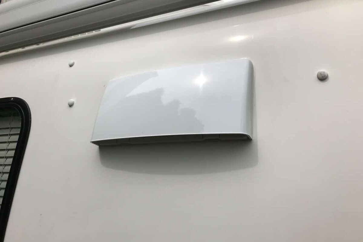 Kitchen Vent Upgrade — project photograph from The Handy Camper