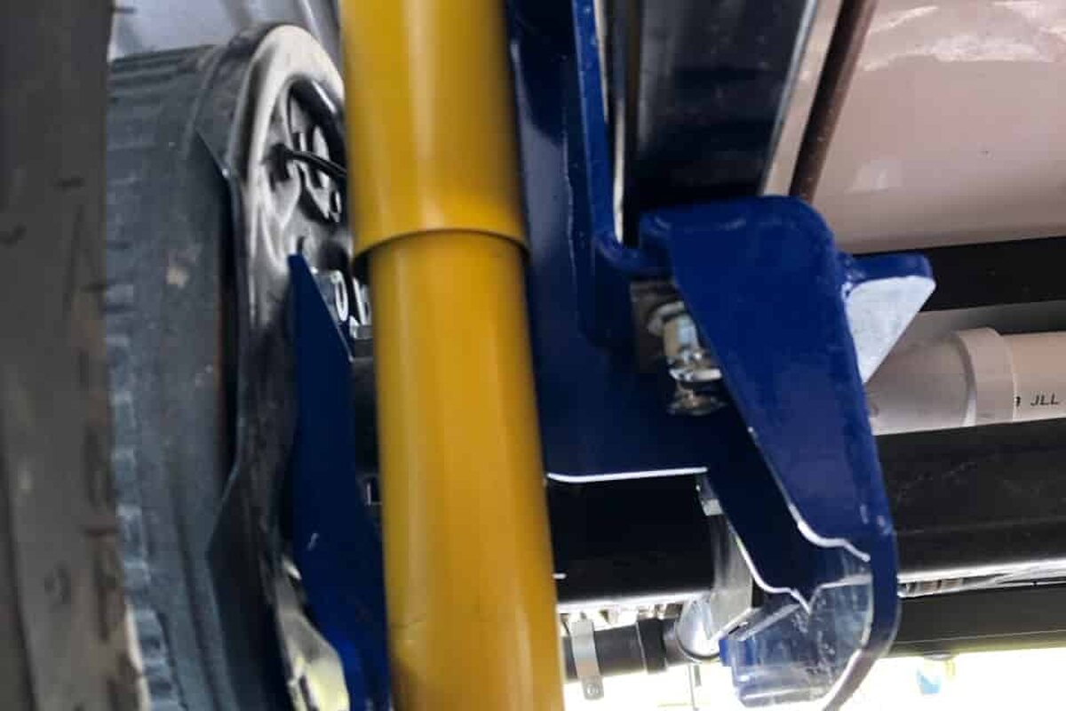 Shock Absorbers — project photograph from The Handy Camper
