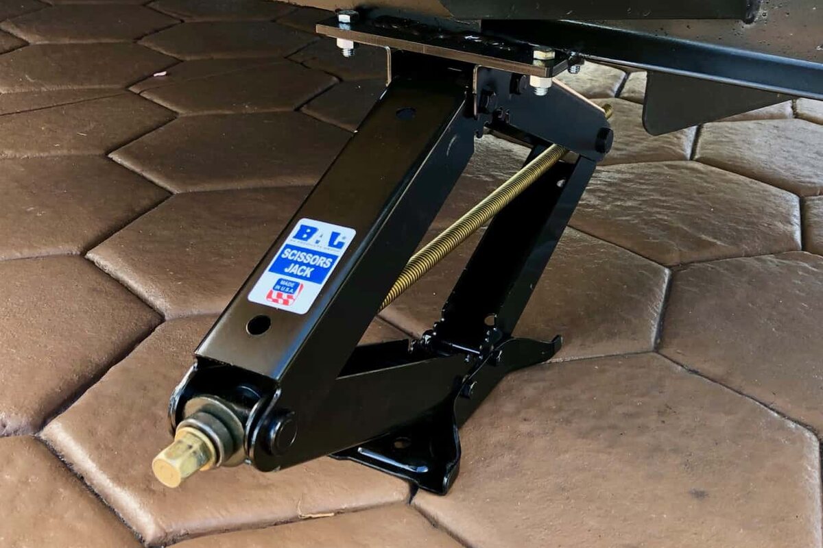 Stabilizer Jacks — project photograph from The Handy Camper