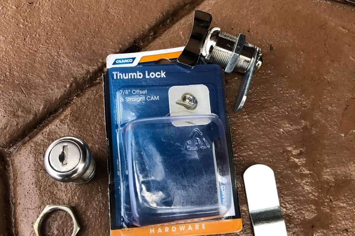 Thumb Latches for the Hatches — project photograph from The Handy Camper